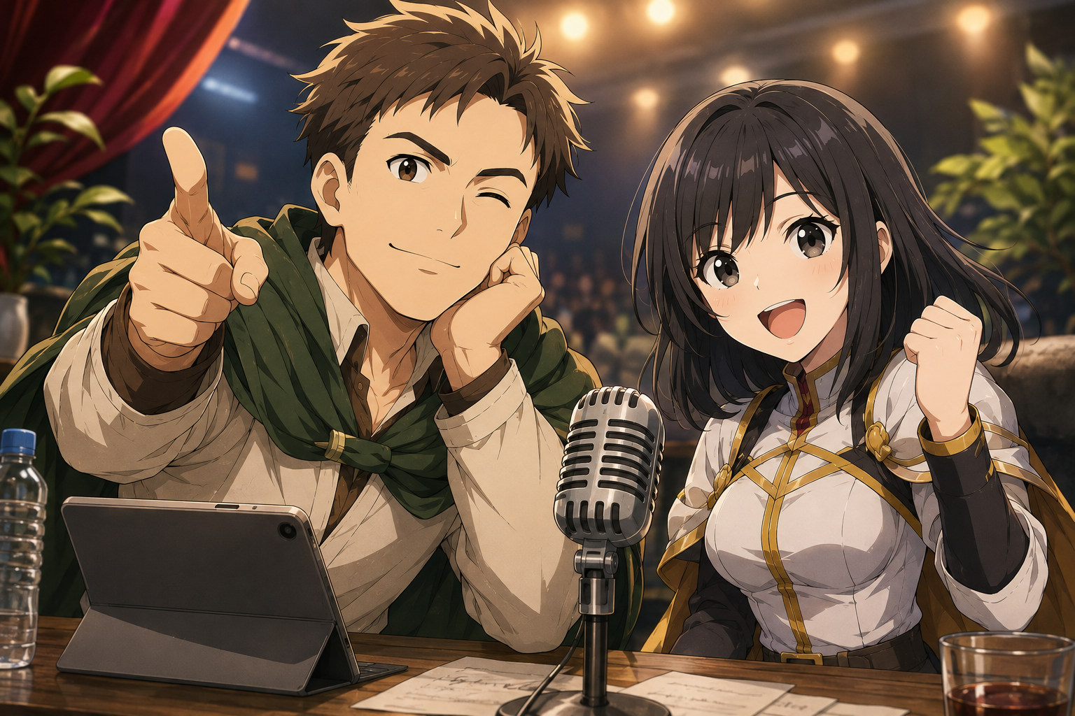 ベリル先生、フィッセルとまたまたしゃべる！笑いと癒しのラジオ第2回レポ『片田舎のおっさん、剣聖になるⅡ』