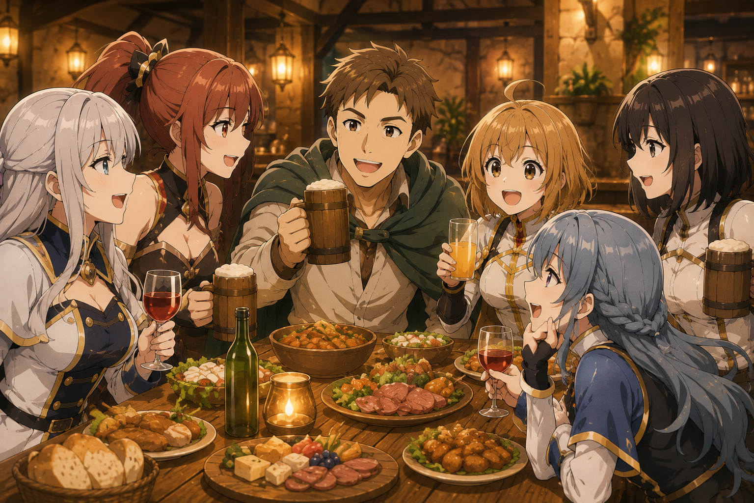 メインキャスト、ヘベレケに！仲良し飲み会で飛び出したアフレコの裏話『片田舎のおっさん、剣聖になるII』